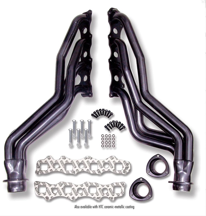 Hedman Black Ceramic Street Longtube Headers 04-07 Dodge Ram 5.7